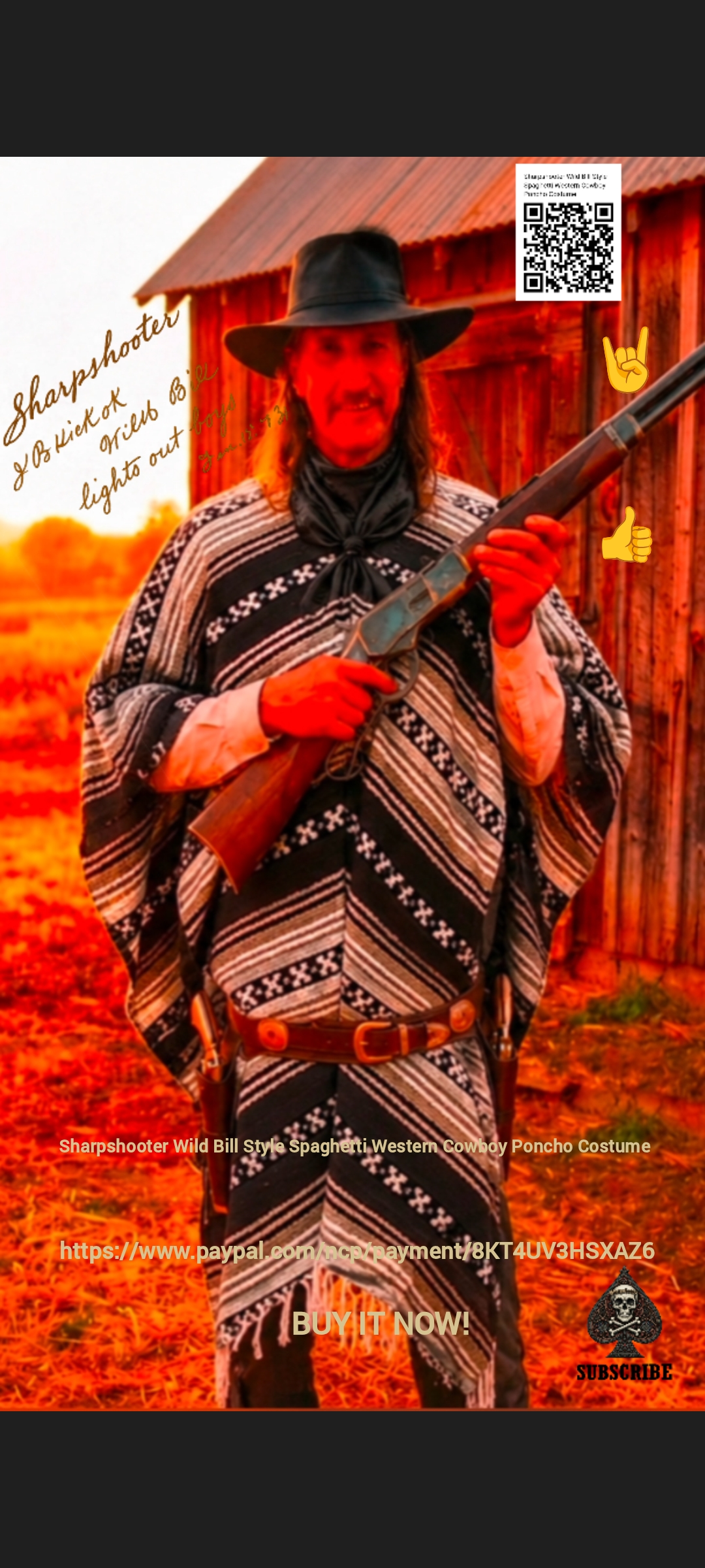 Sharpshooter-Wild-Bill-Style-Spaghetti-Western-Cowboy-Poncho-Costume (7)